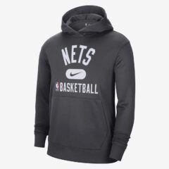 Ανδρικά Hoodies  Nike Brooklyn Nets Spotlight Dri-FIT NBA Ανδρική Μπλούζα Με Κουκούλα (9000081005_6778)