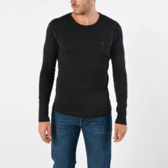 Ανδρικές Μπλούζες Μακρύ Μανίκι  Tommy Jeans Long SLeeved Ribbed Organic Cotton T-Shirt (9000019251_22945)