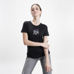Γυναικείες Μπλούζες Κοντό Μανίκι  Tommy Jeans Skinny Essential Logo Γυναικείο T-shirt (9000100188_1469)
